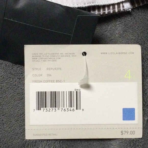 NWT Liz Claiborne blazer suit jacket - Picture 9 of 12